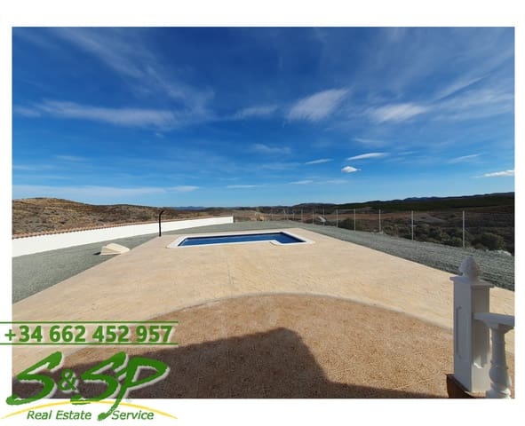 5 chambre Finca/Maison de Campagne à vendre à Puerto Lumbreras avec piscine garage - 288 999 € (Ref: 8603818)