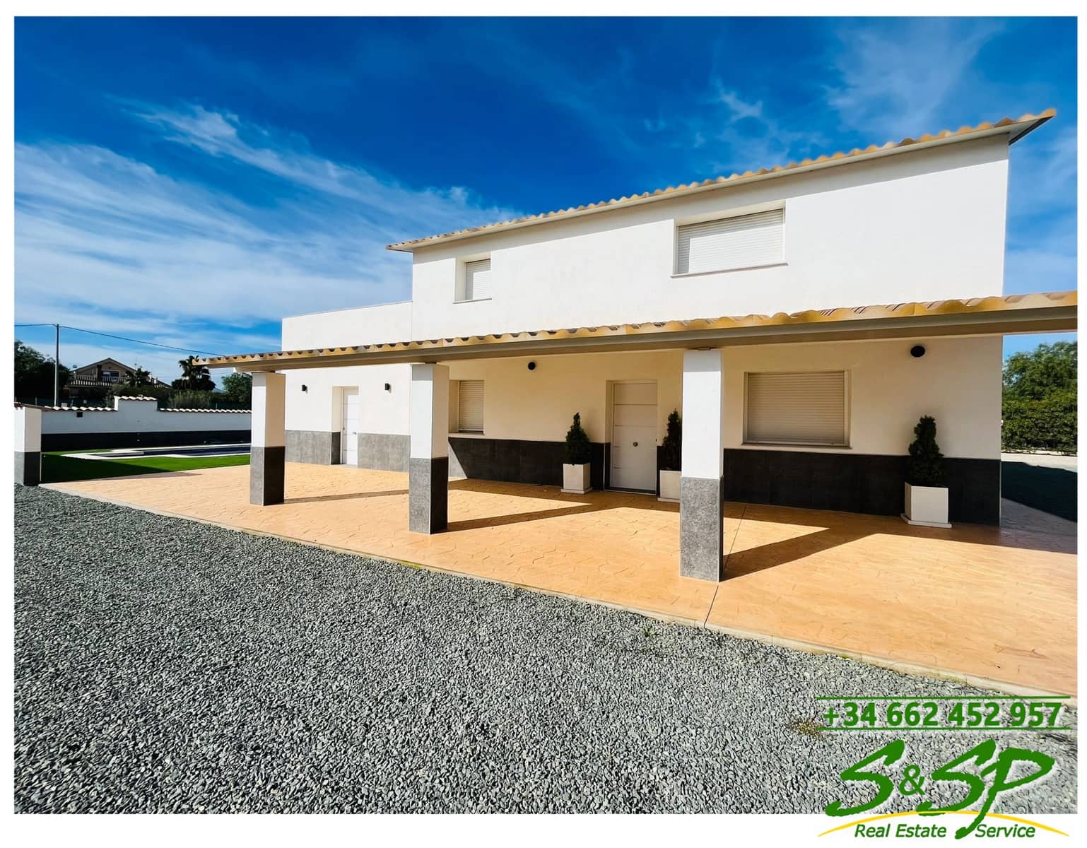 5 soveværelse Finca/Landehus til salg i Puerto Lumbreras med swimmingpool - € 340.000 (Ref: 8617088)
