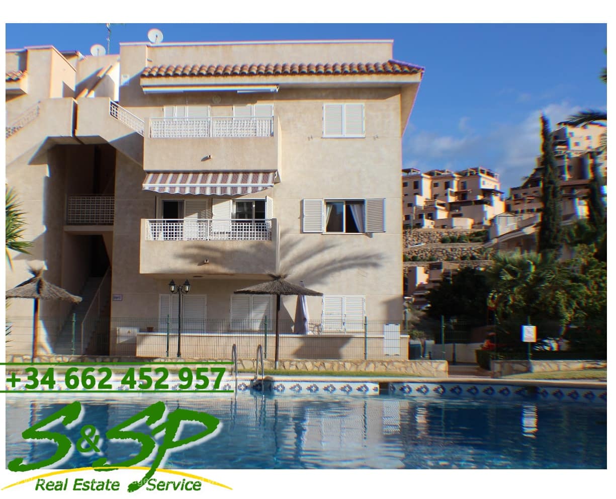 2 bedroom Apartment for rent in Aguilas with pool garage - € 590 (Ref: 8639961)