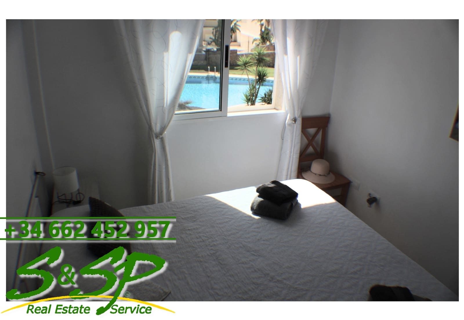 2 bedroom Apartment for rent in Aguilas with pool garage - € 590 (Ref: 8639961)