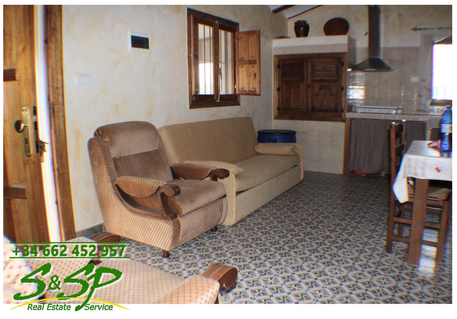 2 soveværelse Finca/Landehus til salg i Puerto Lumbreras med garage - € 400.000 (Ref: 8660027)