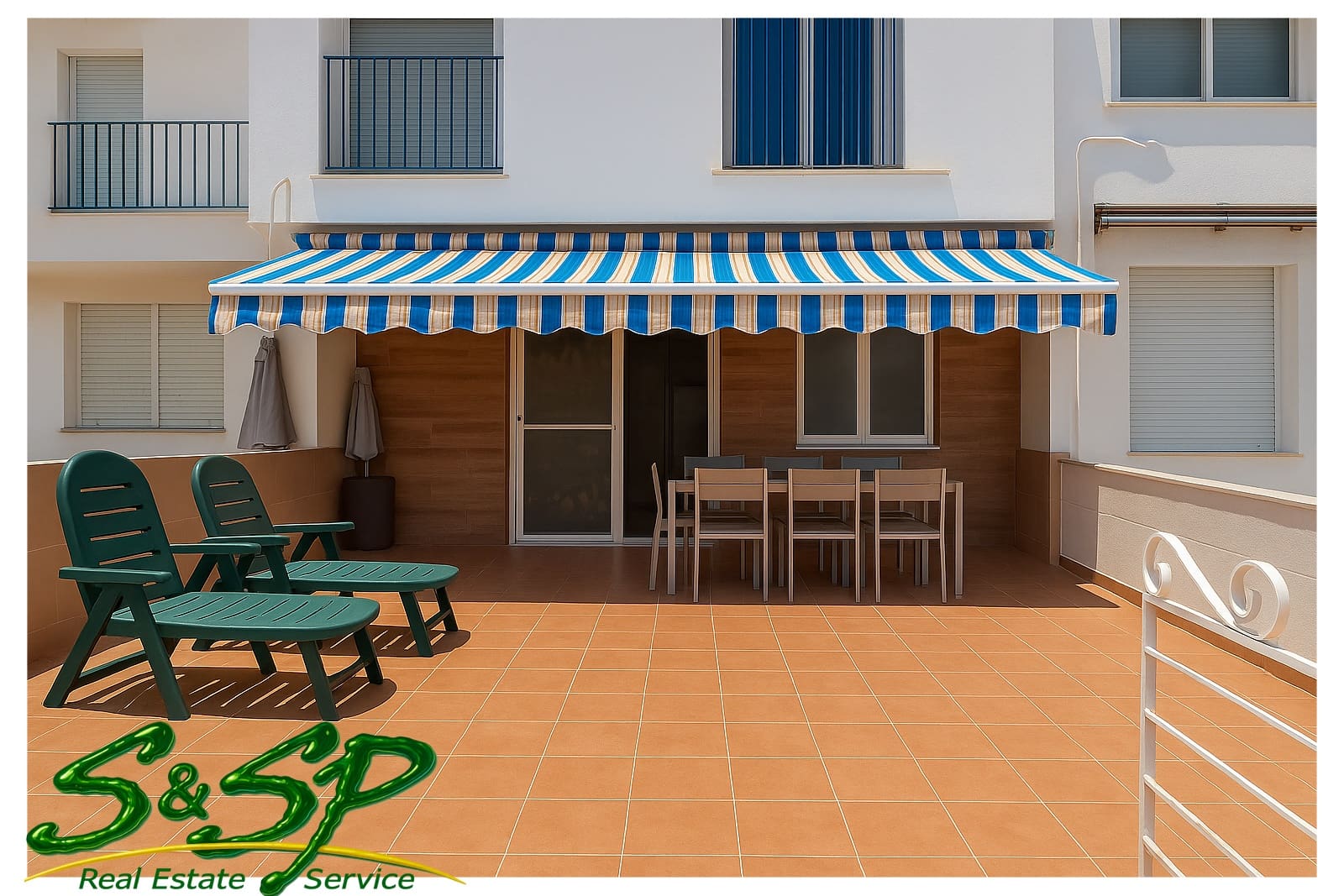 4 sypialnia Dom blizniak na sprzedaż w Calabardina z basenem garażem - 265 000 € (Ref: 9128667)