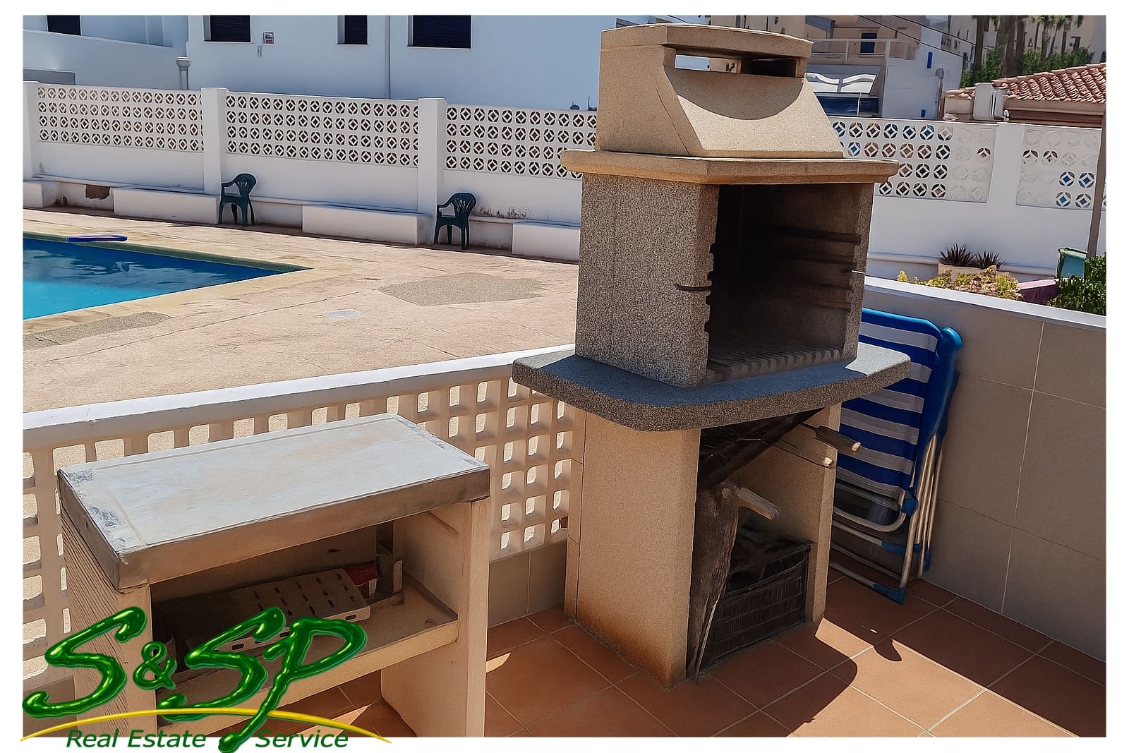 4 sypialnia Dom blizniak na sprzedaż w Calabardina z basenem garażem - 265 000 € (Ref: 9128667)