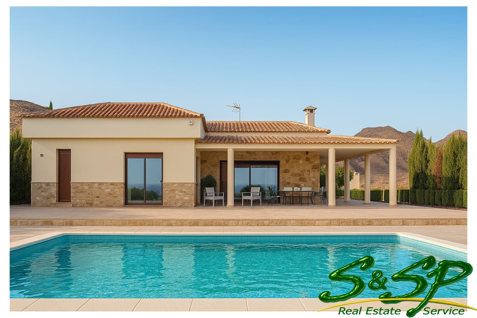 3 soveværelse Villa til salg i Aguilas med swimmingpool garage - € 499.999 (Ref: 9156318)