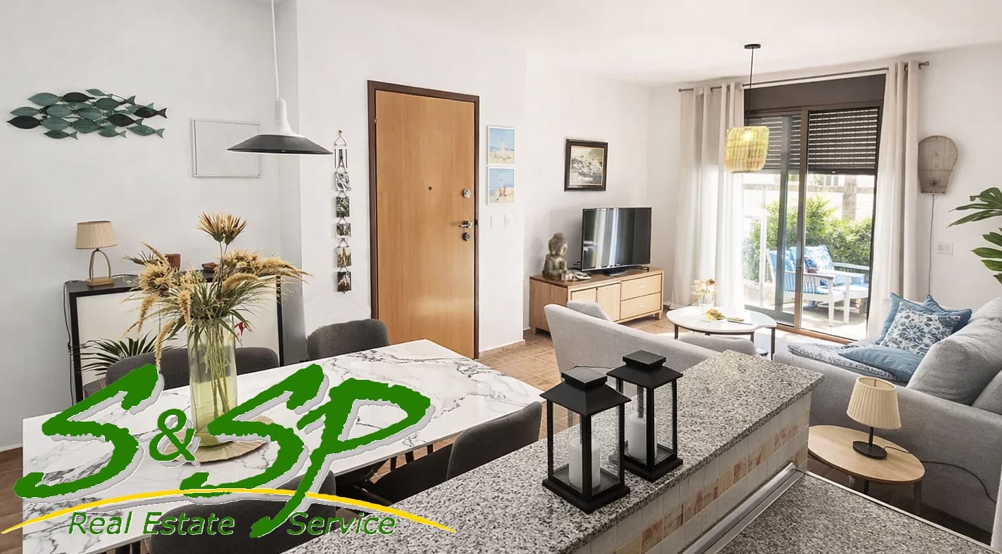 Apartamento de 2 habitaciones en Aguilas en venta con piscina - 123.000 € (Ref: 9744020)