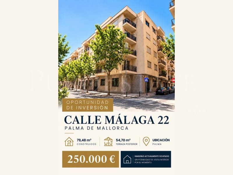 Townhouse for sale in Palma de Mallorca - € 250,000 (Ref: 10164893)