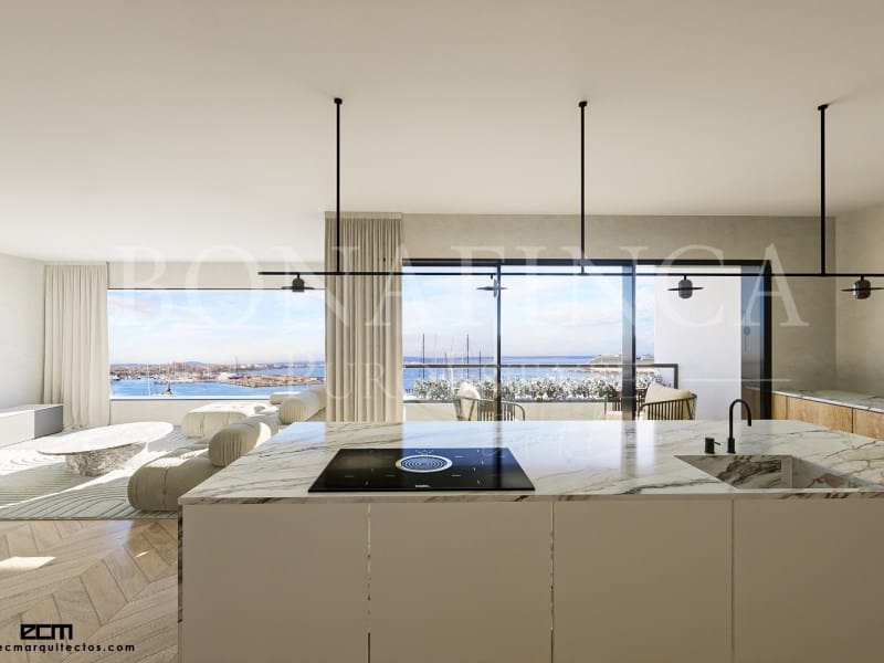 4 chambre Penthouse à vendre à Palma de Mallorca avec garage - 2 850 000 € (Ref: 7675349)