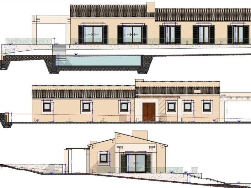 Grunde uden byggetilladelser til salg i Campanet - € 500.000 (Ref: 8482196)