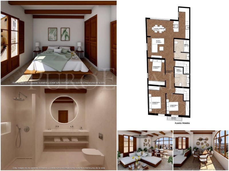 3 soveværelse Penthouse til salg i Montuiri - € 598.000 (Ref: 8627689)