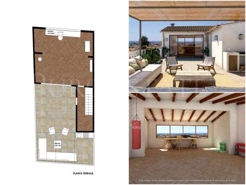 3 soveværelse Penthouse til salg i Montuiri - € 598.000 (Ref: 8627689)