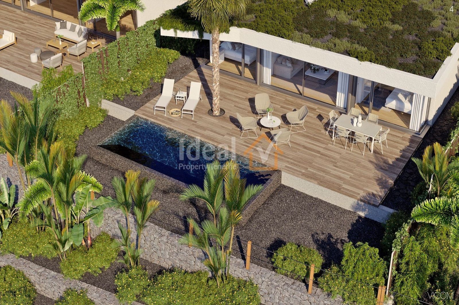 3 soveværelse Villa til salg i Guia de Isora med swimmingpool garage - € 2.100.000 (Ref: 6019217)