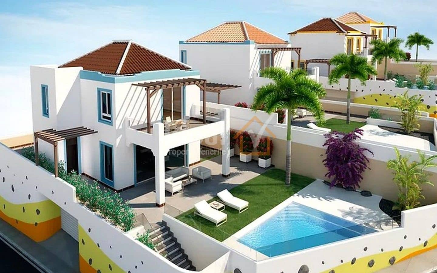 3 soveværelse Villa til salg i Costa Adeje med swimmingpool garage - € 2.530.000 (Ref: 6442083)