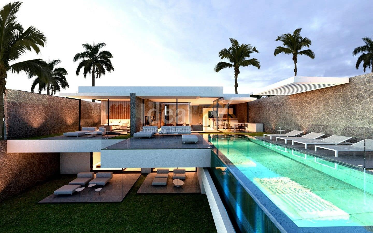 3 soverom Villa til salgs i Costa Adeje med svømmebasseng garasje - € 2 700 000 (Ref: 6507338)