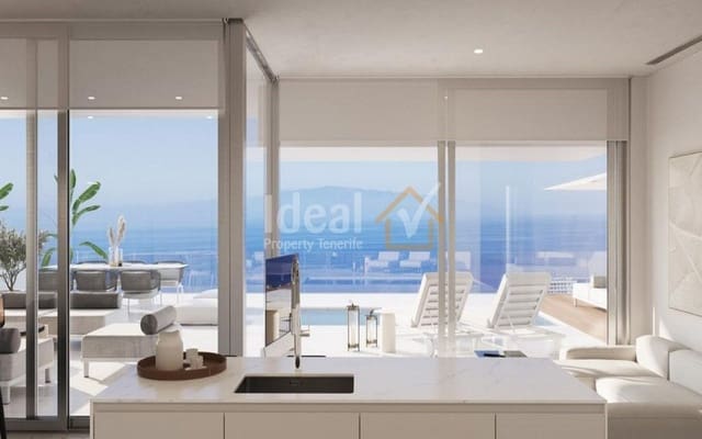 3 soveværelse Lejlighed til salg i Los Gigantes, Santiago del Teide med swimmingpool garage - € 1.795.000 (Ref: 6637358)