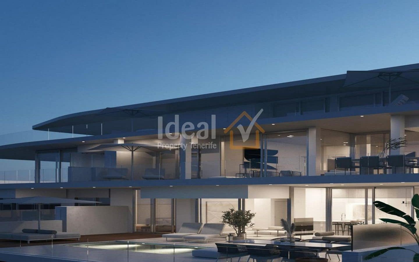 3 soveværelse Lejlighed til salg i Los Gigantes med swimmingpool garage - € 1.795.000 (Ref: 6637358)