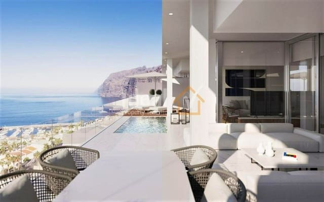 3 soveværelse Lejlighed til salg i Los Gigantes, Santiago del Teide med swimmingpool garage - € 1.795.000 (Ref: 6637358)