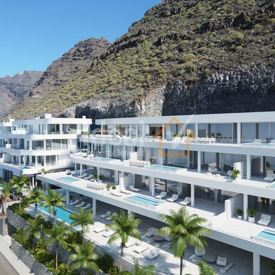 3 soveværelse Lejlighed til salg i Los Gigantes med swimmingpool garage - € 1.795.000 (Ref: 6637358)