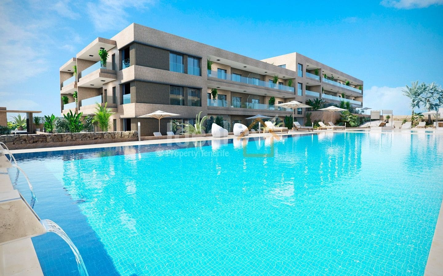 2 soveværelse Lejlighed til salg i El Medano med swimmingpool garage - € 499.000 (Ref: 6944289)