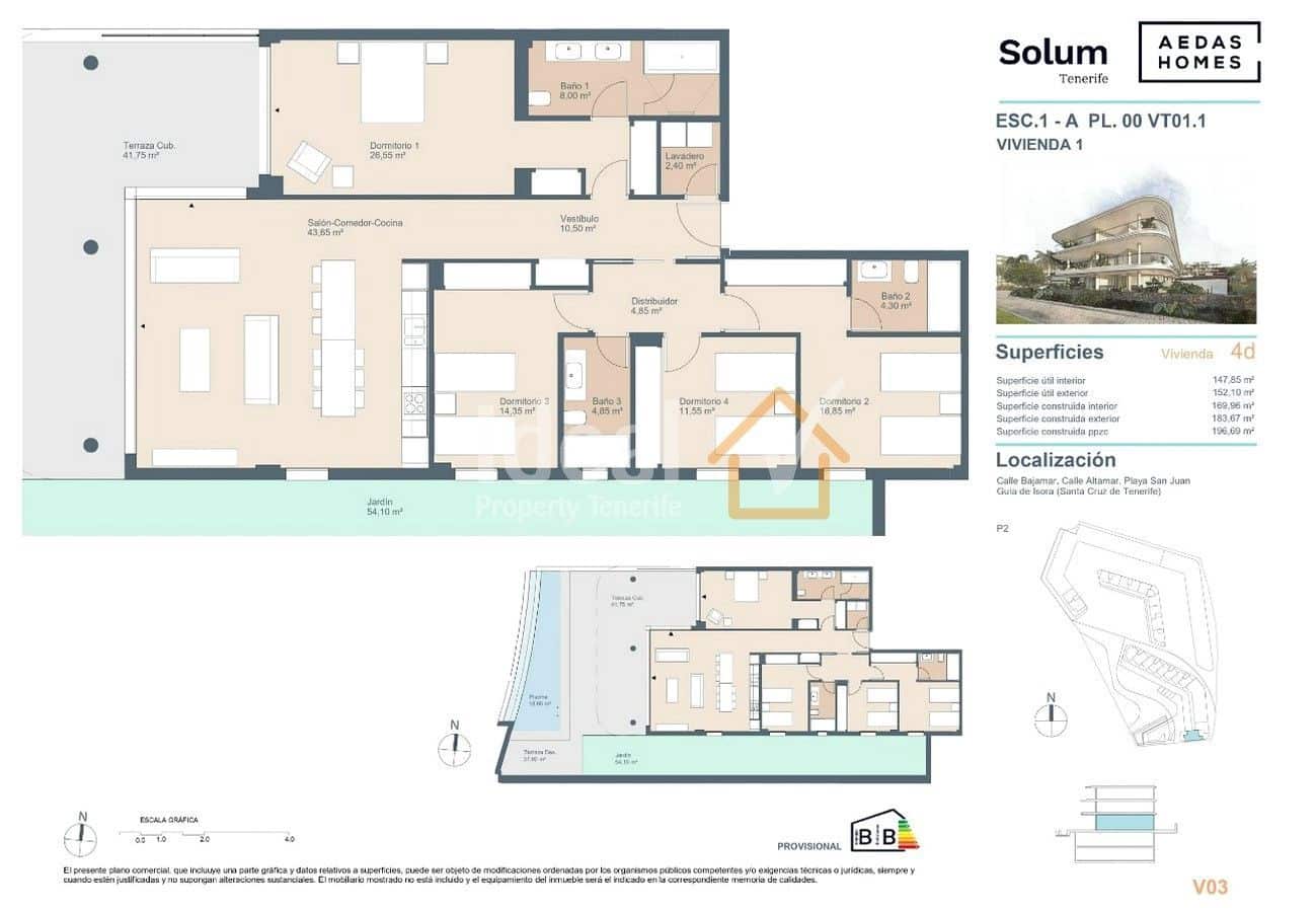 4 soveværelse Lejlighed til salg i Alcala med swimmingpool garage - € 1.100.000 (Ref: 7875826)