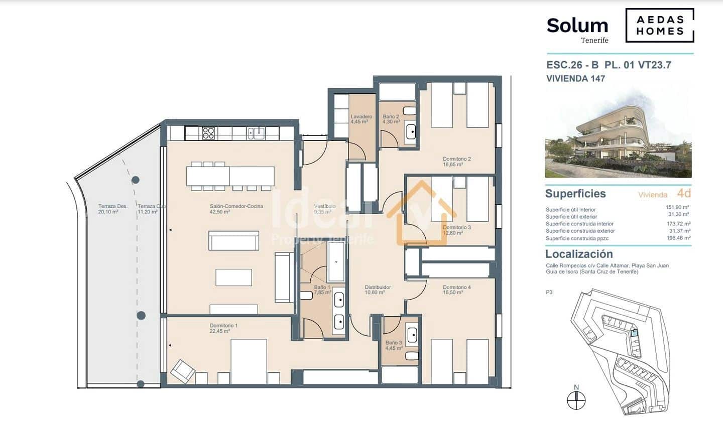 4 soveværelse Lejlighed til salg i Alcala med swimmingpool garage - € 1.100.000 (Ref: 7875826)