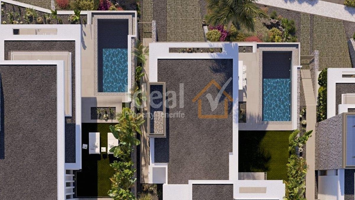 3 sypialnia Willa na sprzedaż w Guia de Isora z basenem garażem - 1 705 000 € (Ref: 8622566)