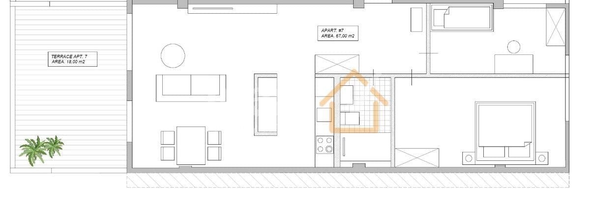 2 soveværelse Lejlighed til salg i Buzanada - € 249.000 (Ref: 9142617)