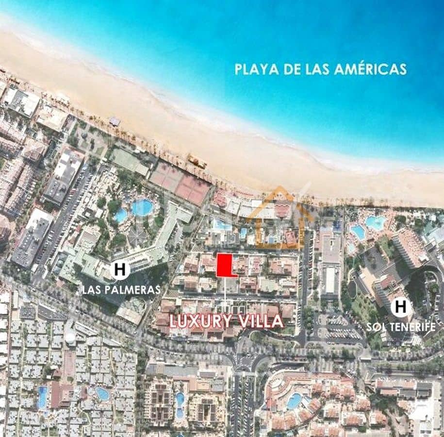 Chalet de 4 habitaciones en Playa de las Americas en venta con piscina - 3.250.000 € (Ref: 9334374)