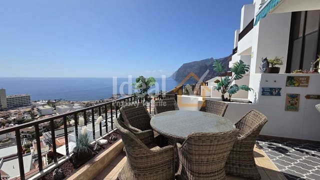 2 sypialnia Dom blizniak na sprzedaż w Los Gigantes, Santiago del Teide z basenem garażem - 495 000 € (Ref: 9893685)