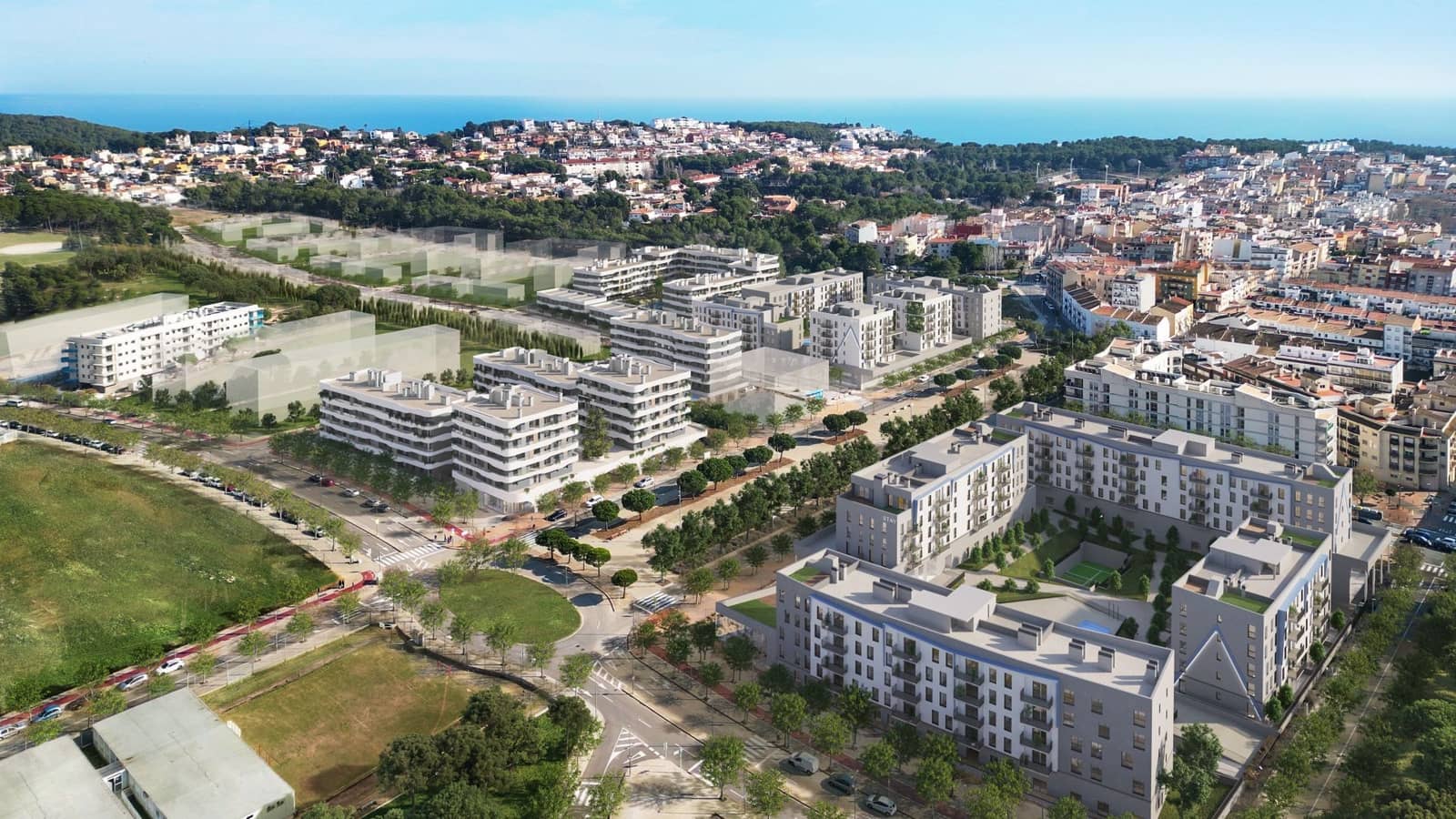 3 sypialnia Mieszkanie na sprzedaż w Sant Pere de Ribes z basenem - 310 000 € (Ref: 8406811)