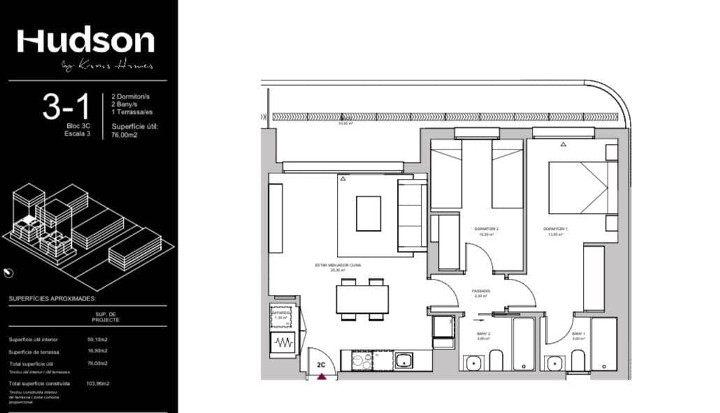 2 camera da letto Appartamento in vendita in Sant Pere de Ribes con piscina - 248.000 € (Rif: 8406812)