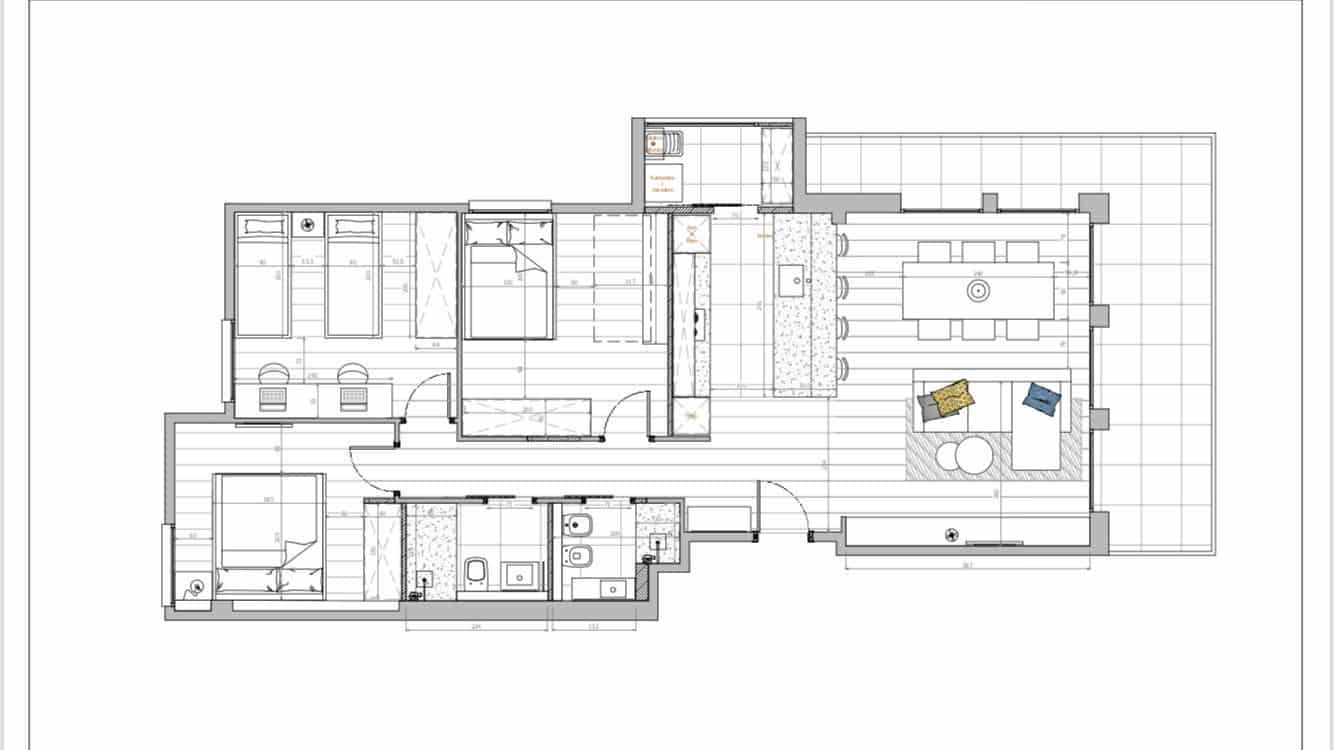 3 soverom Leilighet til salgs i Sitges med svømmebasseng garasje - € 760 000 (Ref: 9132146)