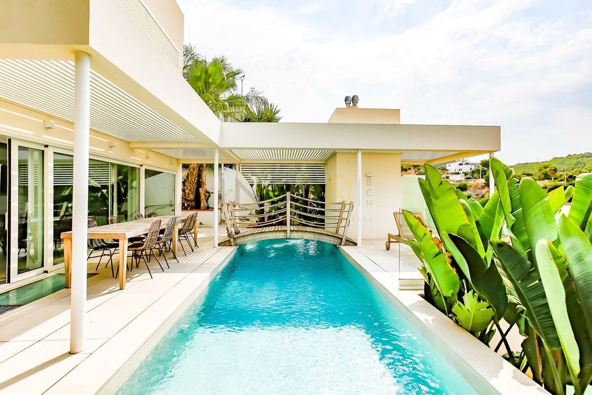 4 sypialnia Willa do wynajęcia w Sitges z basenem garażem - 5 800 € (Ref: 9183318)