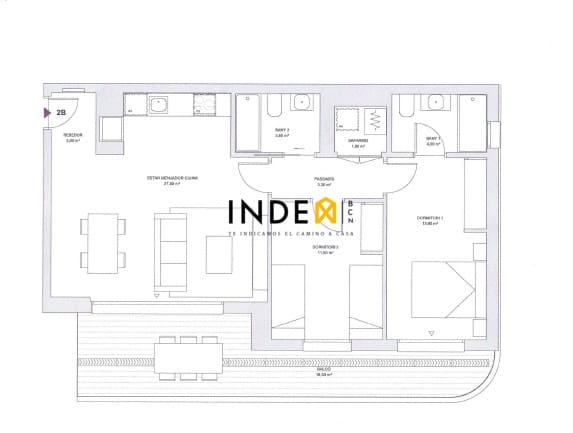 2 bedroom Flat for rent in Sant Pere de Ribes with pool garage - € 1,800 (Ref: 9655720)