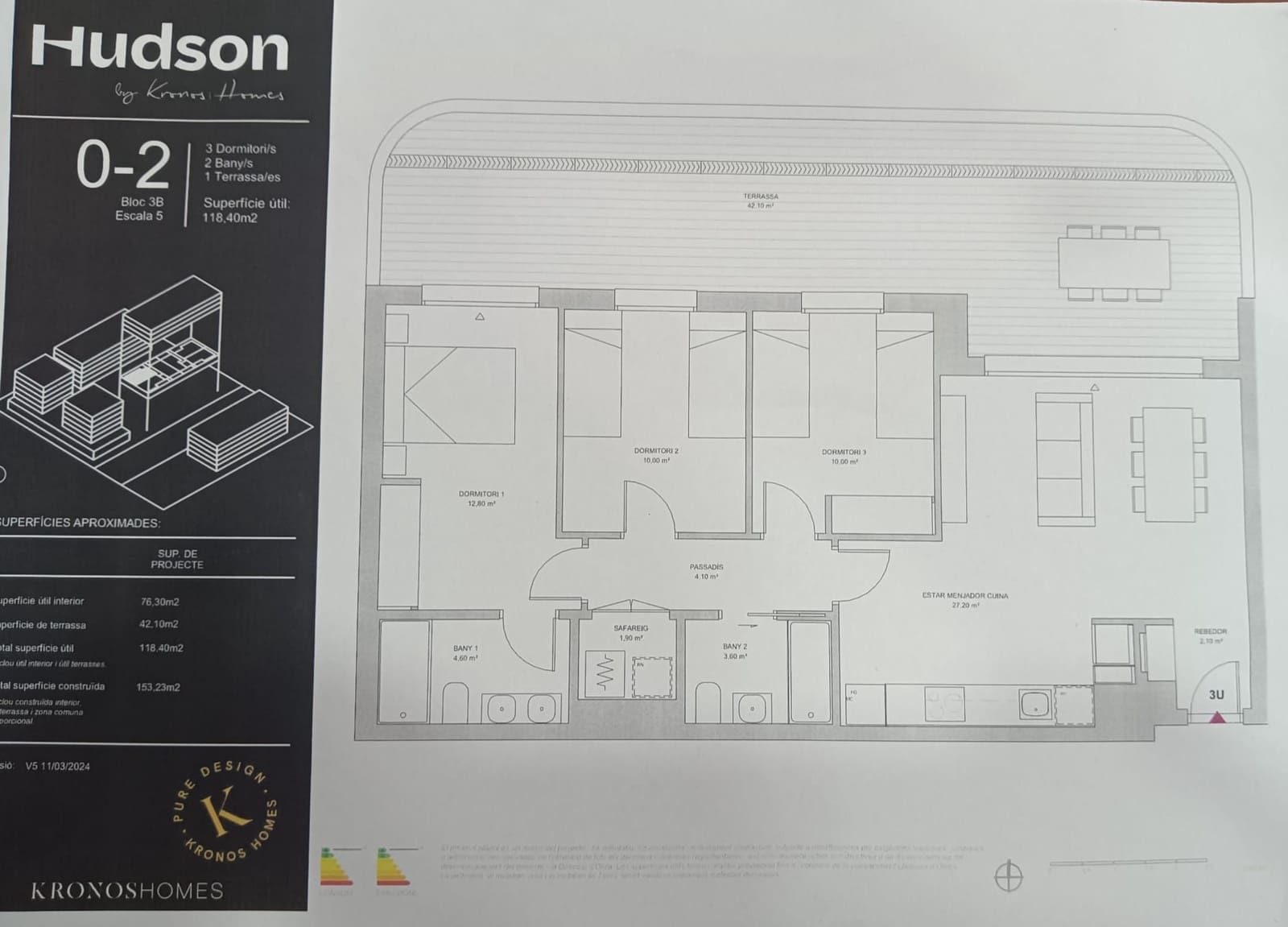3 Zimmer Wohnung zu vermieten in Sant Pere de Ribes mit Pool Garage - 2.500 € (Ref: 9790730)