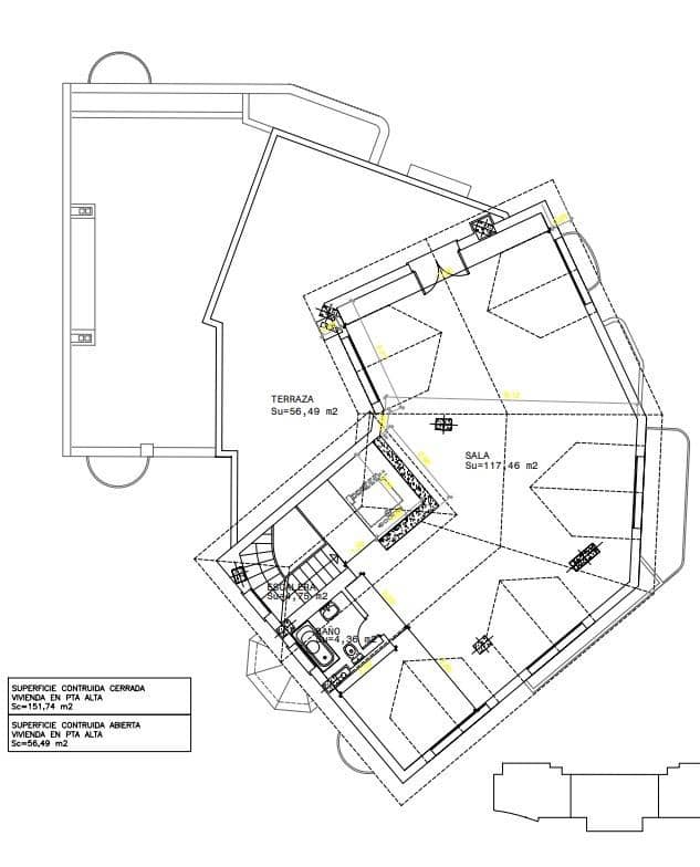 5 soverom Penthouse til salgs i Torrequebrada med svømmebasseng - € 1 085 000 (Ref: 9571215)
