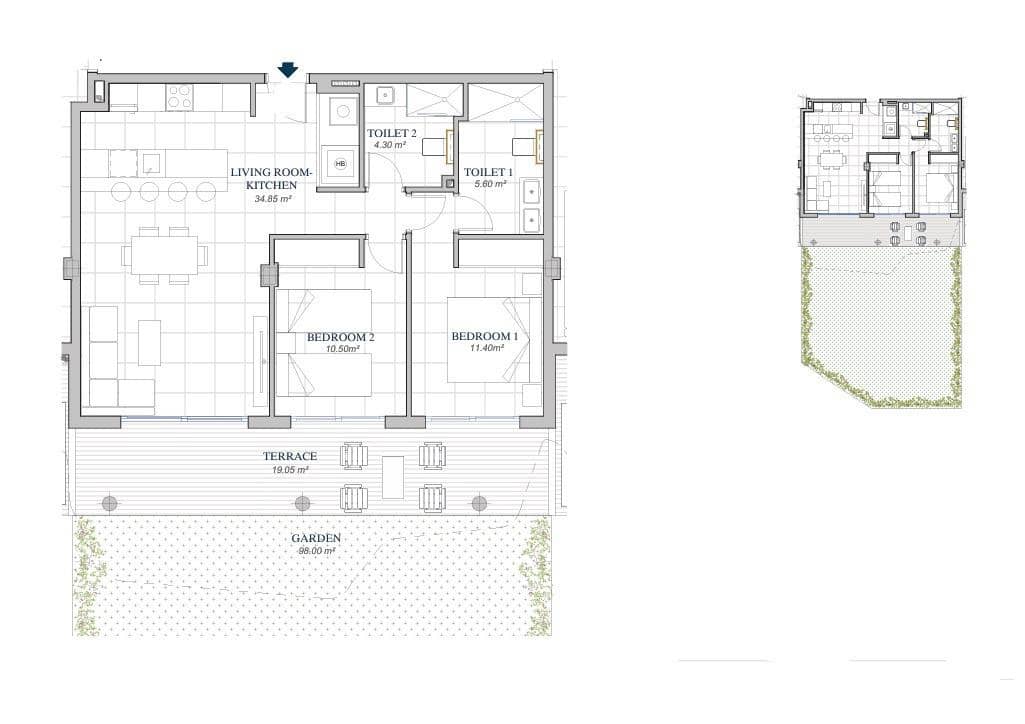 2 slaapkamer Flat te koop in Fuengirola met zwembad garage - € 469.000 (Ref: 9652049)