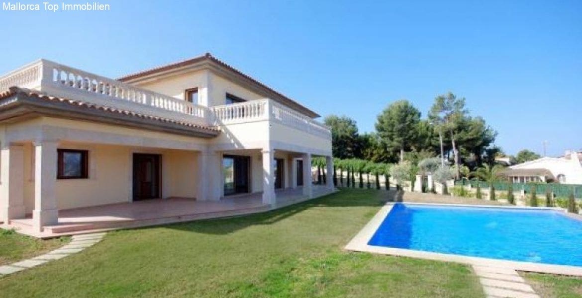 4 sypialnia Willa na sprzedaż w Santa Ponsa z basenem garażem - 3 100 000 € (Ref: 6459179)