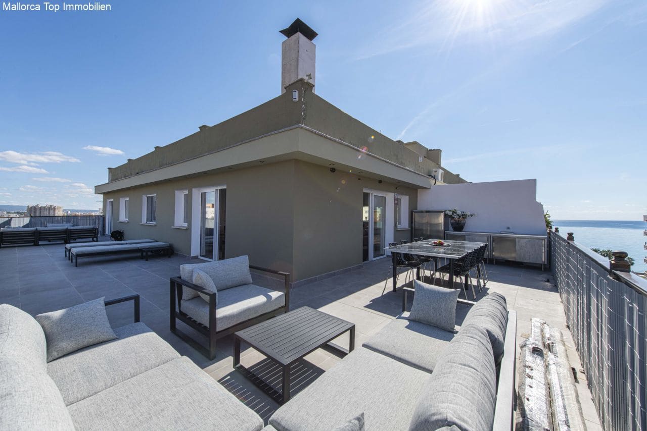 3 quarto Penthouse para venda em Palma de Mallorca com garagem - 1 200 000 € (Ref: 6459221)