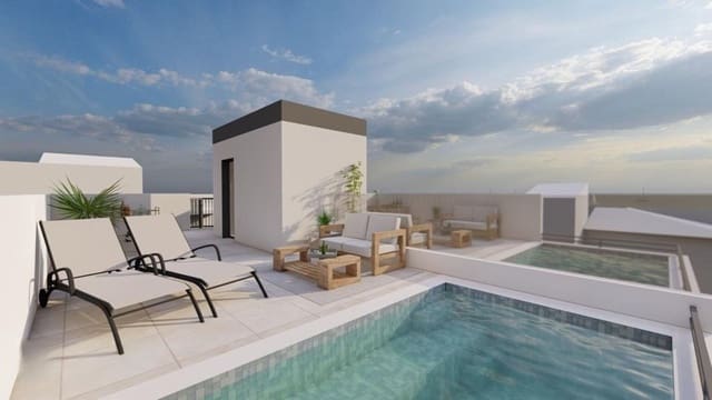 2 soverom Penthouse til salgs i Palma de Mallorca med svømmebasseng garasje - € 1 675 000 (Ref: 9401385)