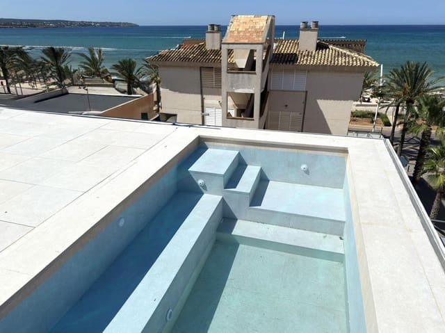 2 soverom Penthouse til salgs i Palma de Mallorca med svømmebasseng garasje - € 1 675 000 (Ref: 9401385)