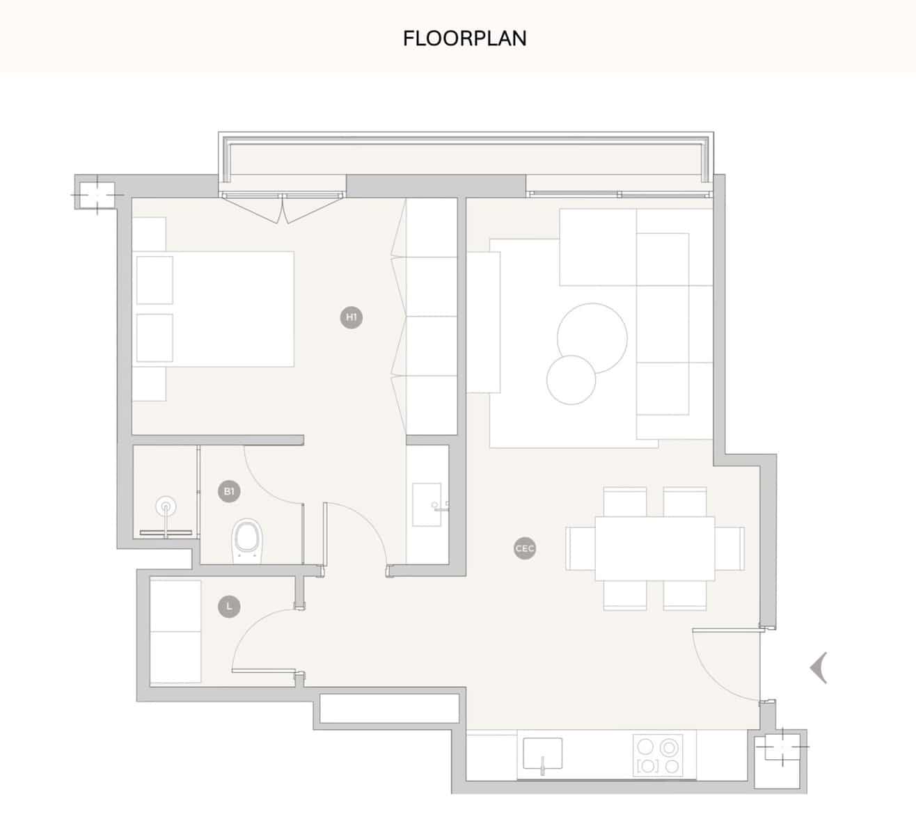 1 camera da letto Appartamento in vendita in Palma de Mallorca con piscina garage - 559.000 € (Rif: 9401432)