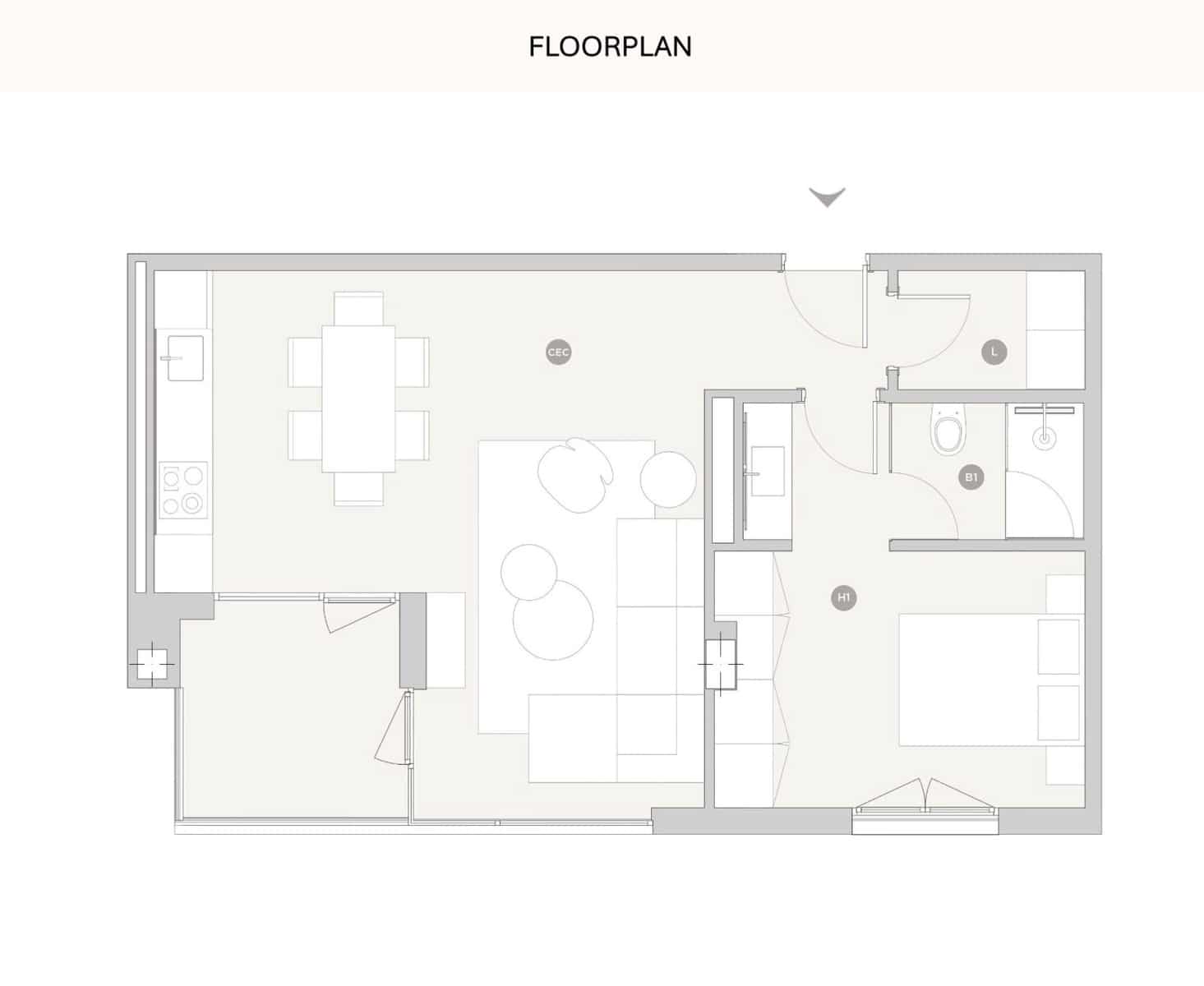 1 chambre Appartement à vendre à Palma de Mallorca avec piscine garage - 669 000 € (Ref: 9401434)
