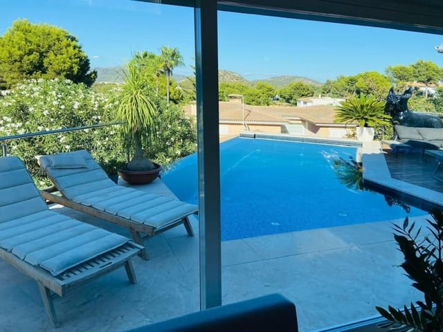5 soverom Villa til salgs i Santa Ponsa, Calvià med svømmebasseng garasje - € 3 950 000 (Ref: 9401490)