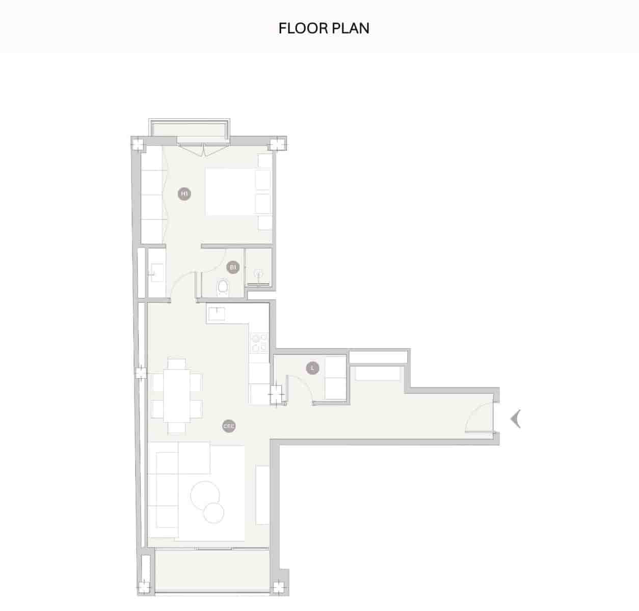 Apartamento de 1 habitación en Palma de Mallorca en venta con piscina garaje - 789.000 € (Ref: 9401492)