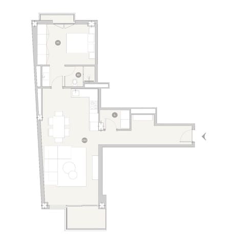 1 soveværelse Lejlighed til salg i Santa Catalina, Palma de Mallorca med swimmingpool garage - € 699.000 (Ref: 9401511)