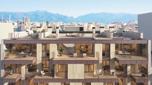 Ático de 3 habitaciones en Santa Catalina, Palma de Mallorca en venta con piscina garaje - 2.499.000 € (Ref: 9401567)