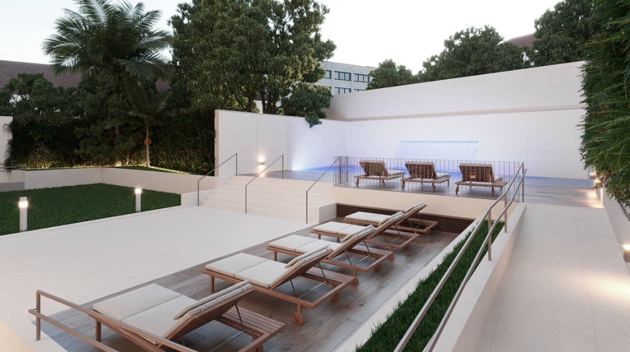 Ático de 3 habitaciones en Palma de Mallorca en venta con piscina garaje - 2.499.000 € (Ref: 9401567)