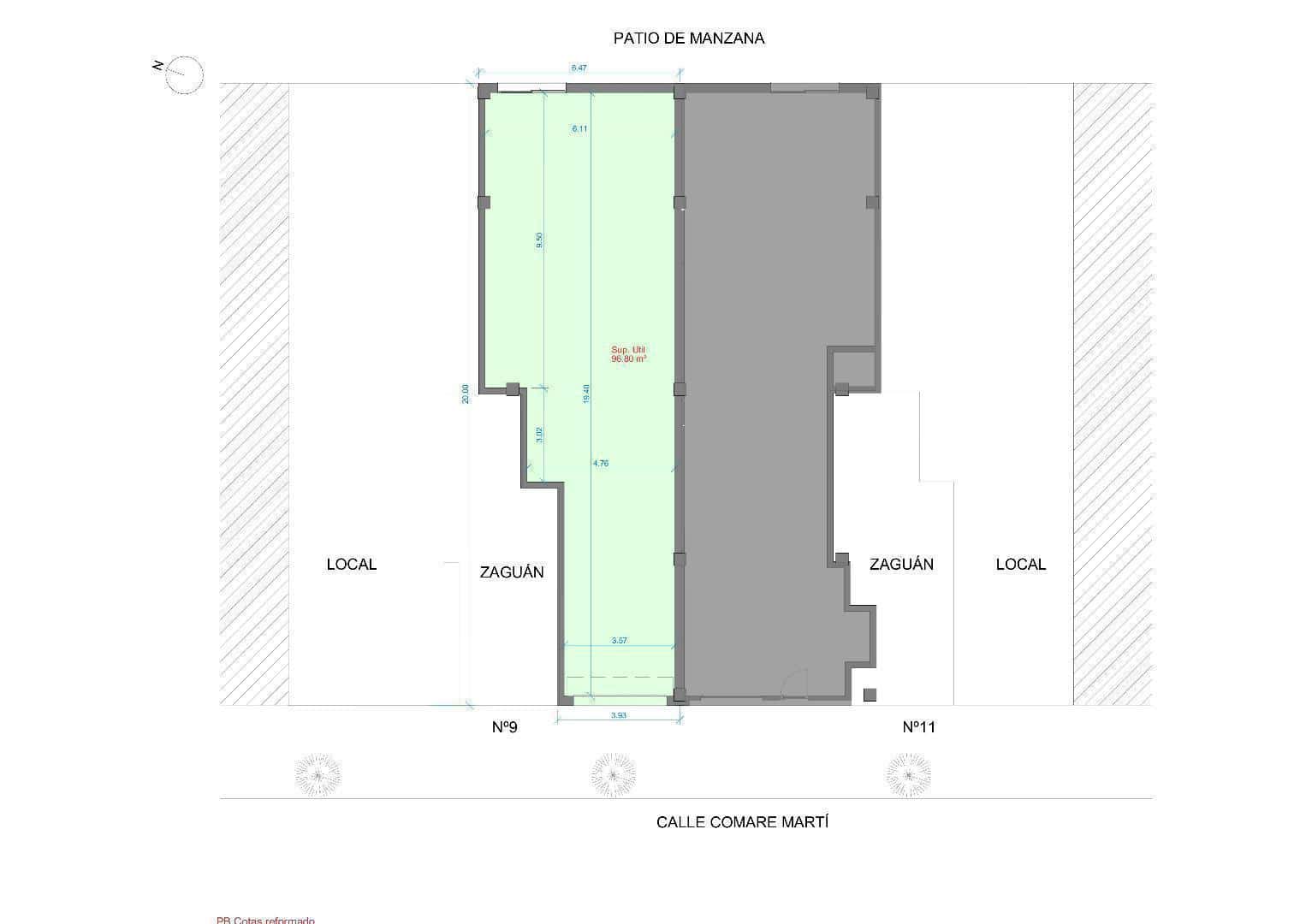 Kaupallinen vuokrattavana paikassa Torrent - 700 € (Ref: 9111008)