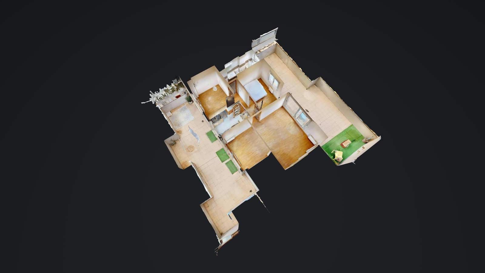 2 makuuhuone Kattohuoneisto vuokrattavana paikassa Torrent mukana 
autotalli - 1 250 € (Ref: 9788709)