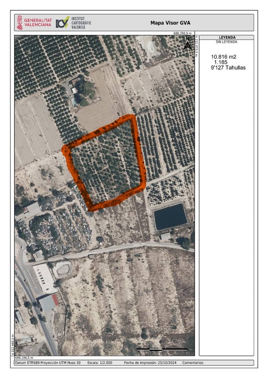 Grunde uden byggetilladelser til salg i Jacarilla - € 65.000 (Ref: 8526770)